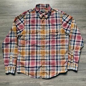 L.L. Bean Men's Signature Heritage Textured Flannel Shirt